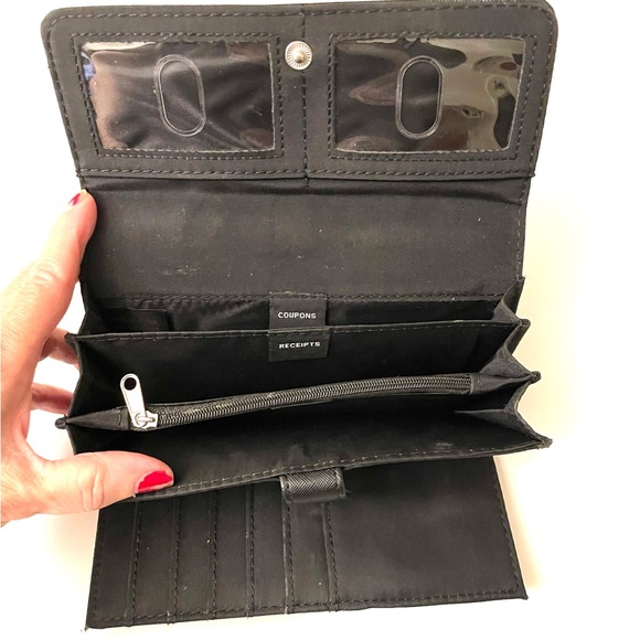 Safe Kepper Black File master RFID Wallet/Cash, Coin, Coupons and Receipts - Picture 5 of 9